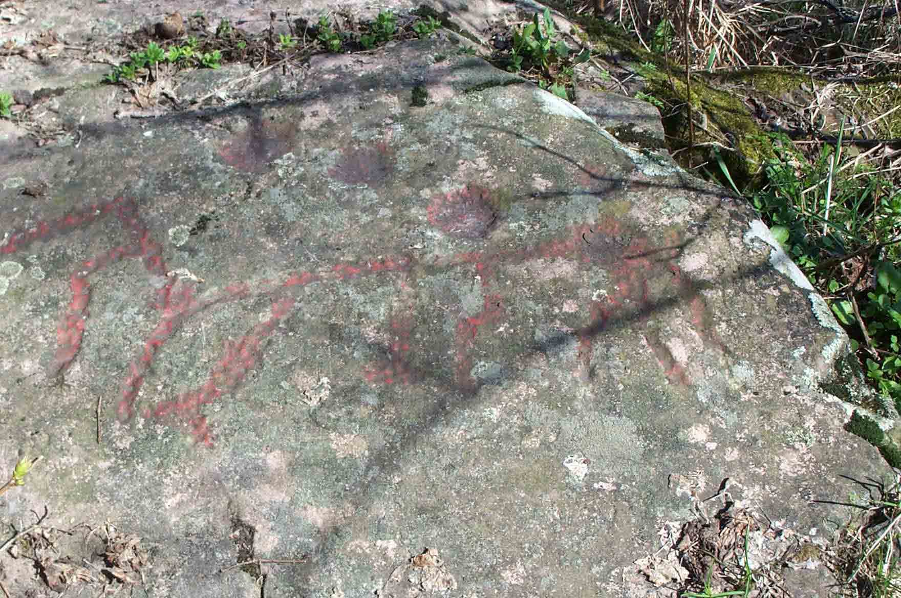 Rock carving